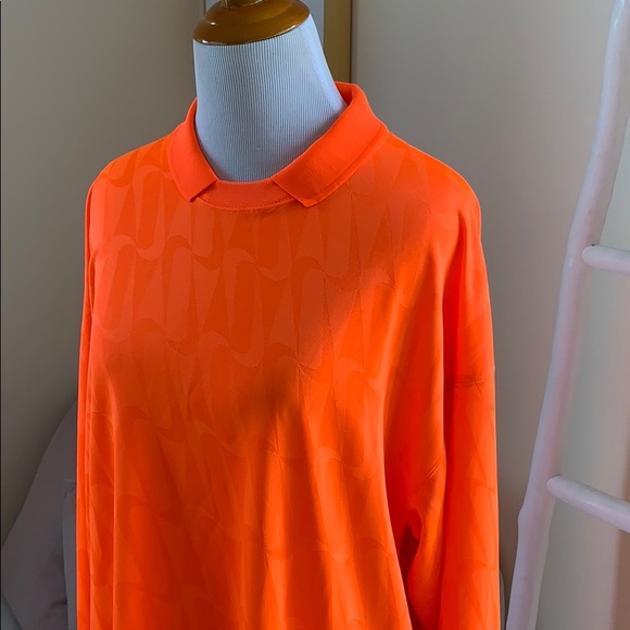 NEW Nike nikelab top Dress mini sporty long sleeve neon - Picture 6 of 8